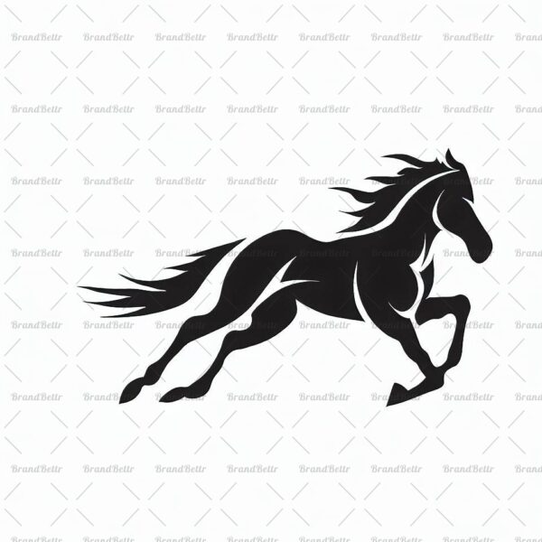 Galoppierendes Pferd